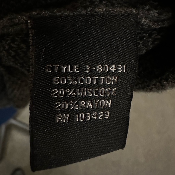 Womens 1X long sweater by intro. 60% cotton - Picture 5 of 5